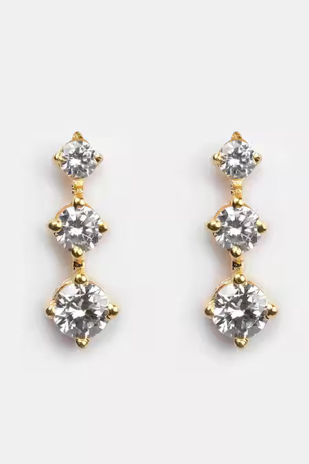 Diamond Icicle Earrings