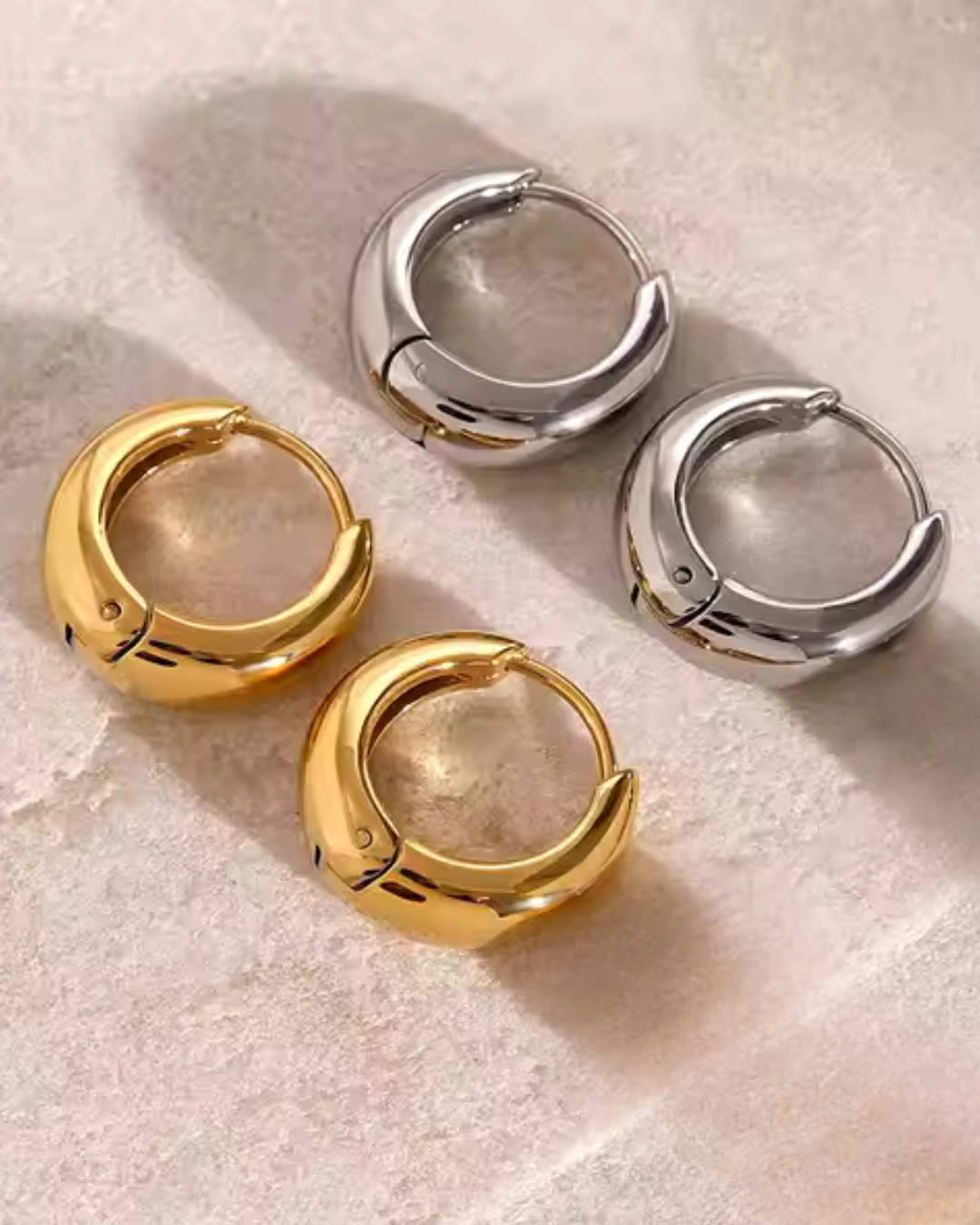 Easy Huggie Hoops