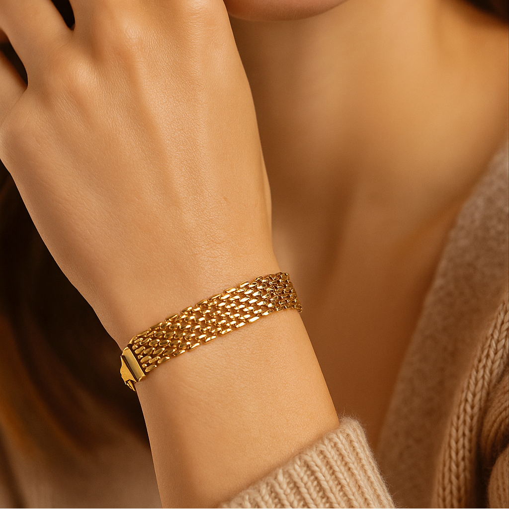 Bold Mesh Bracelet