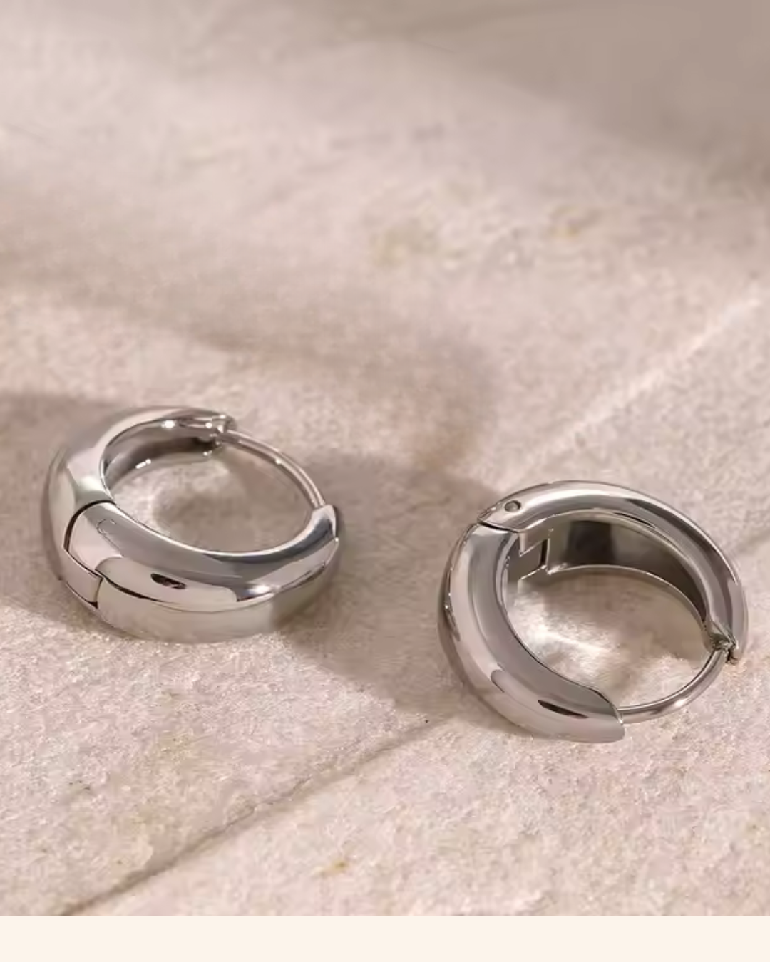 Easy Huggie Hoops
