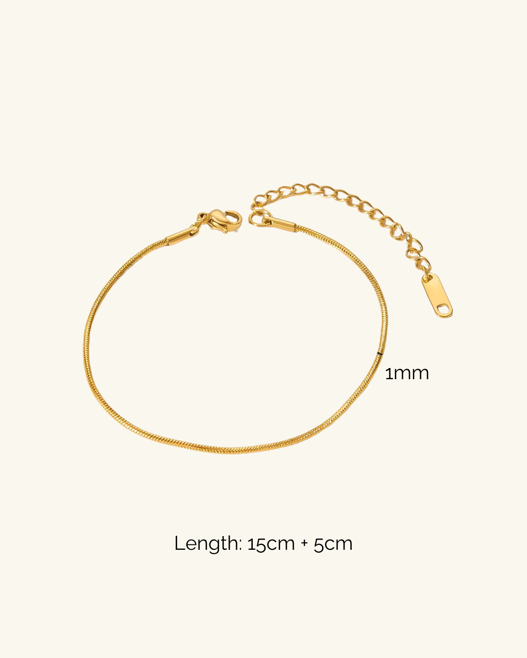 Skinny Strand Bracelet