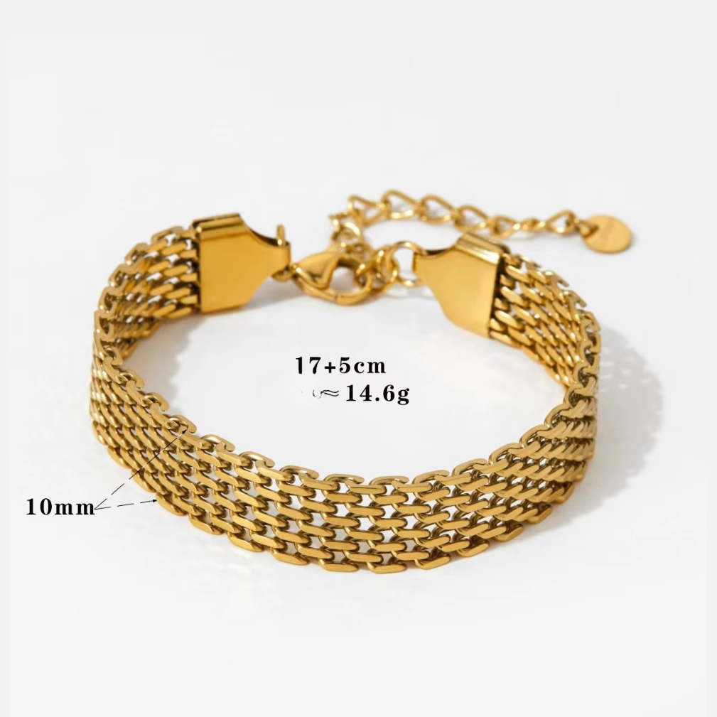 Bold Mesh Bracelet