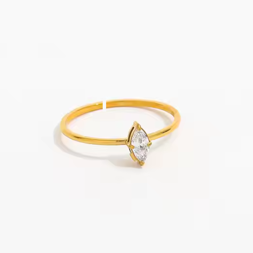 Solitaire Grace Ring