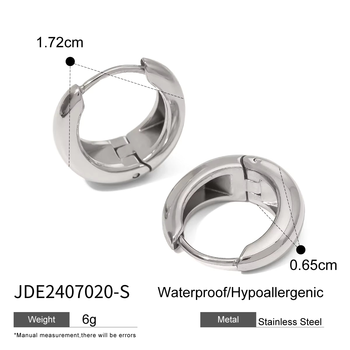 Easy Huggie Hoops