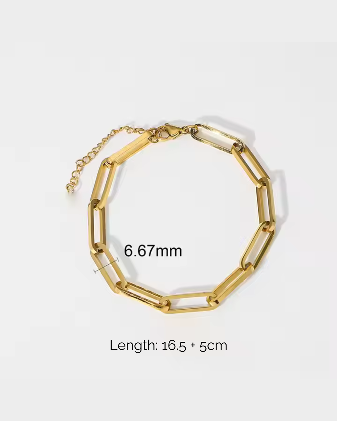 Everlasting Paperclip Bracelet