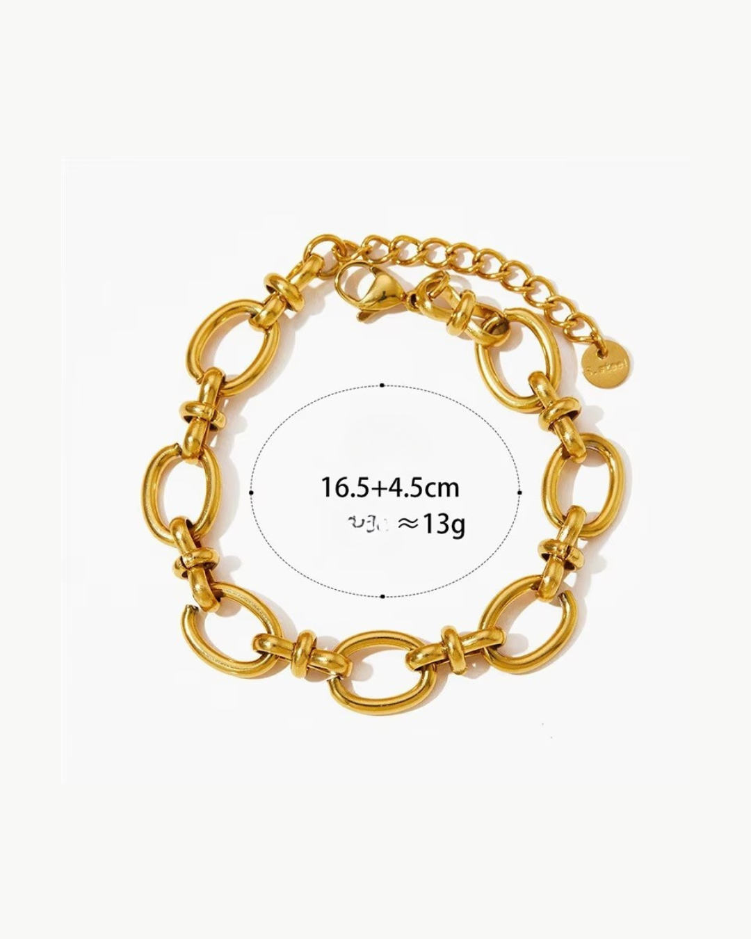 Bold Wilder Chain Bracelet