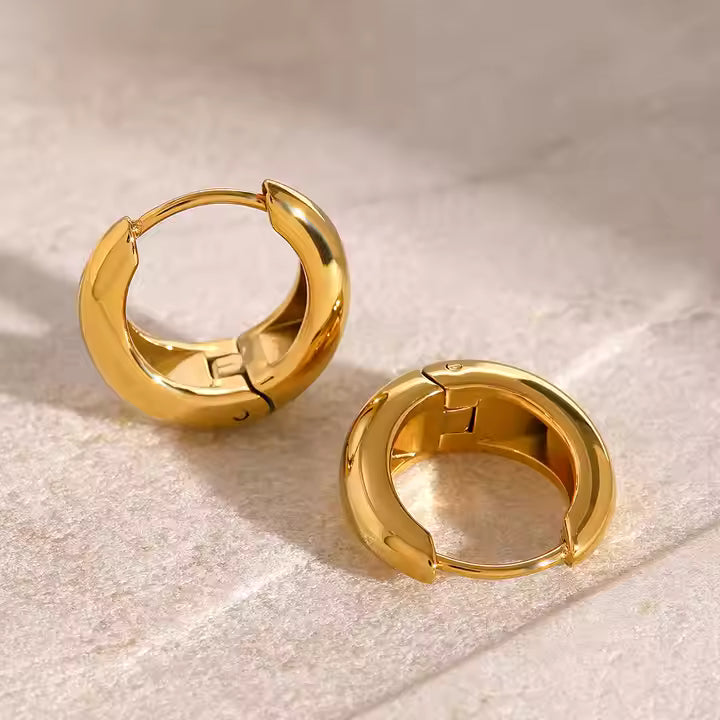 Easy Huggie Hoops