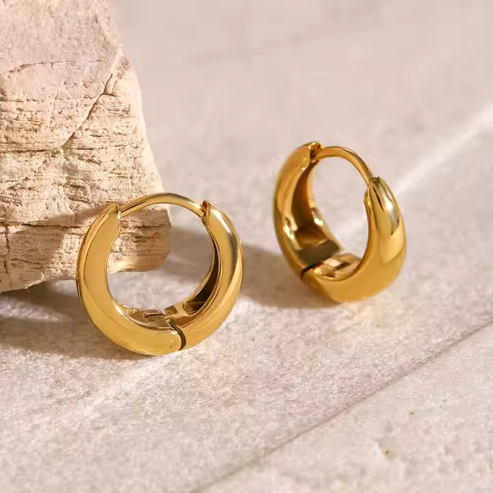 Easy Huggie Hoops