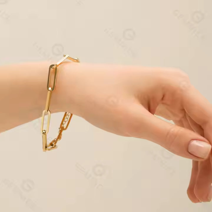 Everlasting Paperclip Bracelet