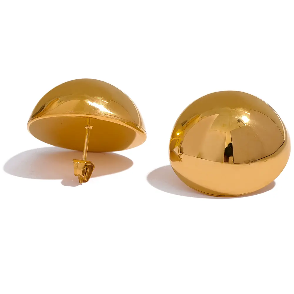 Dome Stud Earrings