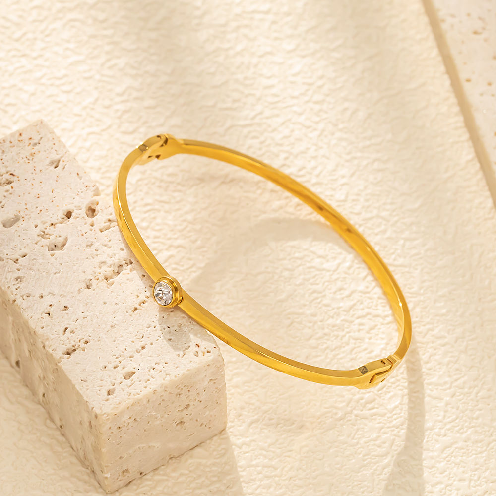 Halo Bangle Bracelet (Openable)