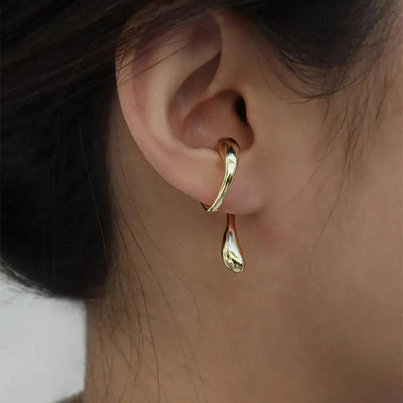No Piercing Muse Curve Ear Cuffs