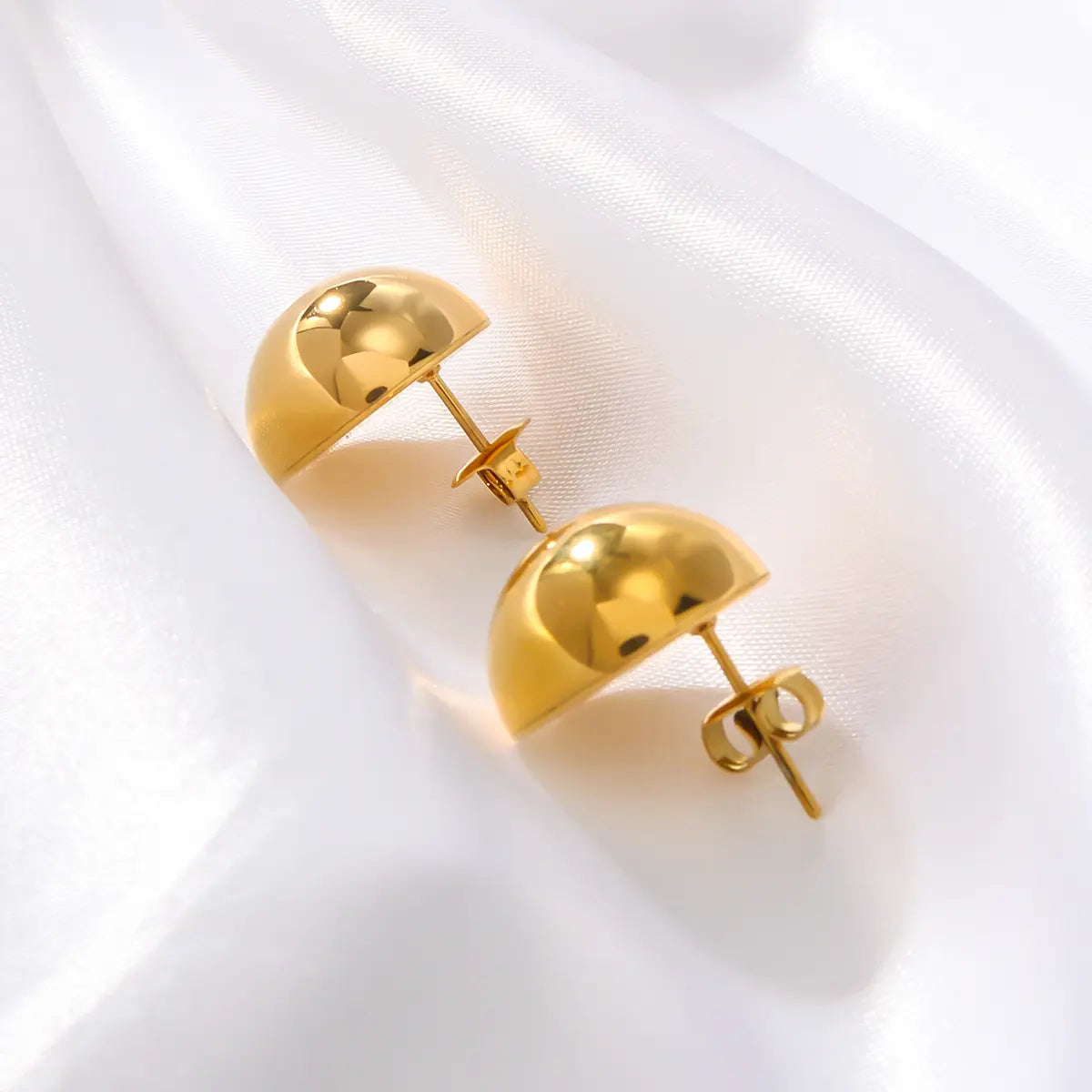 Dome Stud Earrings