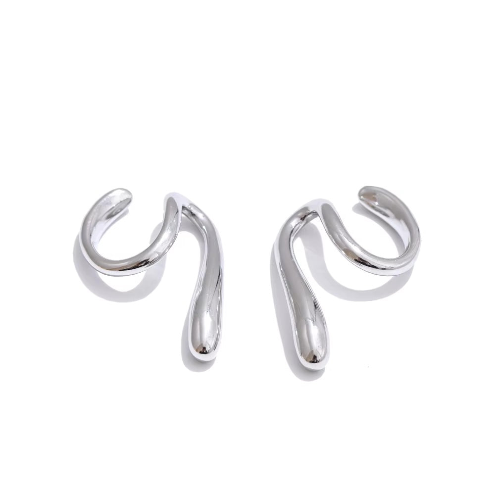 No Piercing Muse Curve Ear Cuffs