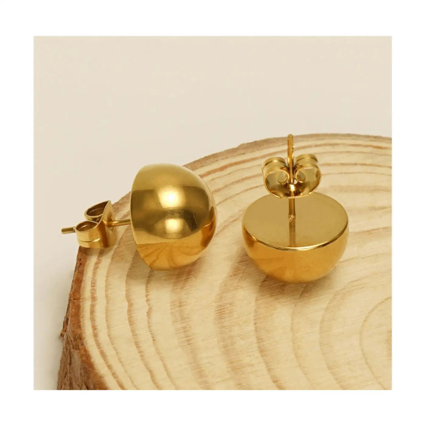 Dome Stud Earrings