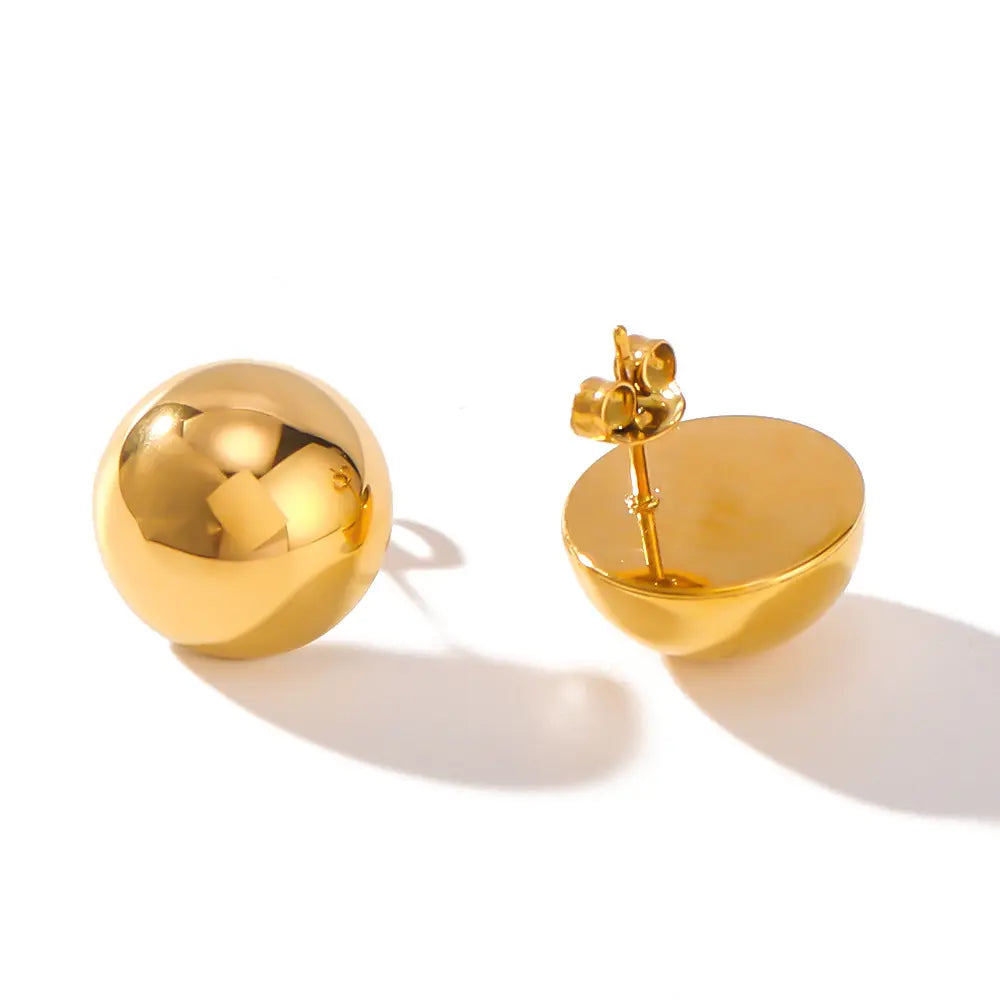 Dome Stud Earrings