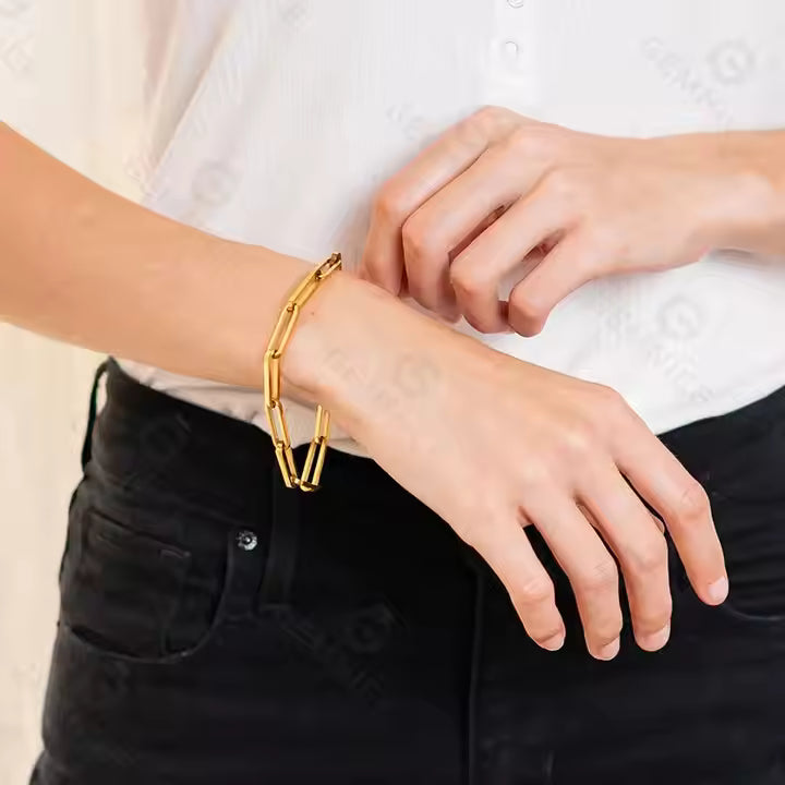 Everlasting Paperclip Bracelet