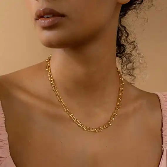 Knots Chain Necklace - Shvetah