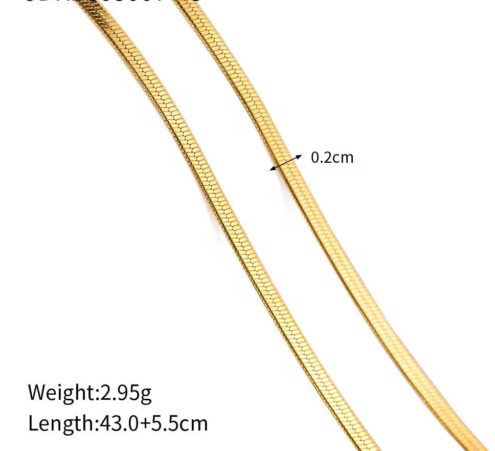 Petite Snake Skin Strand - Shvetah