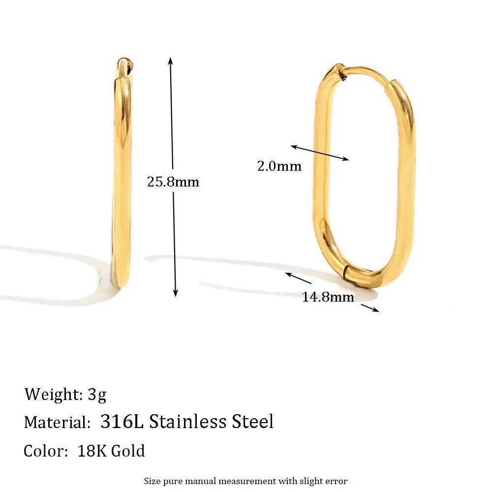 U-Shaped Hoops - Shvetah