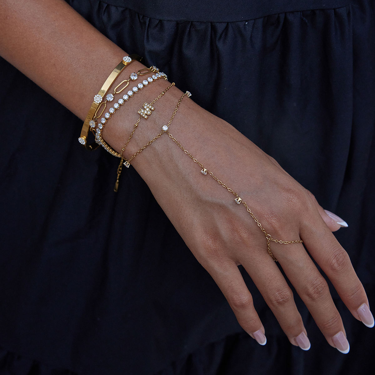 Gem Link Bracelet