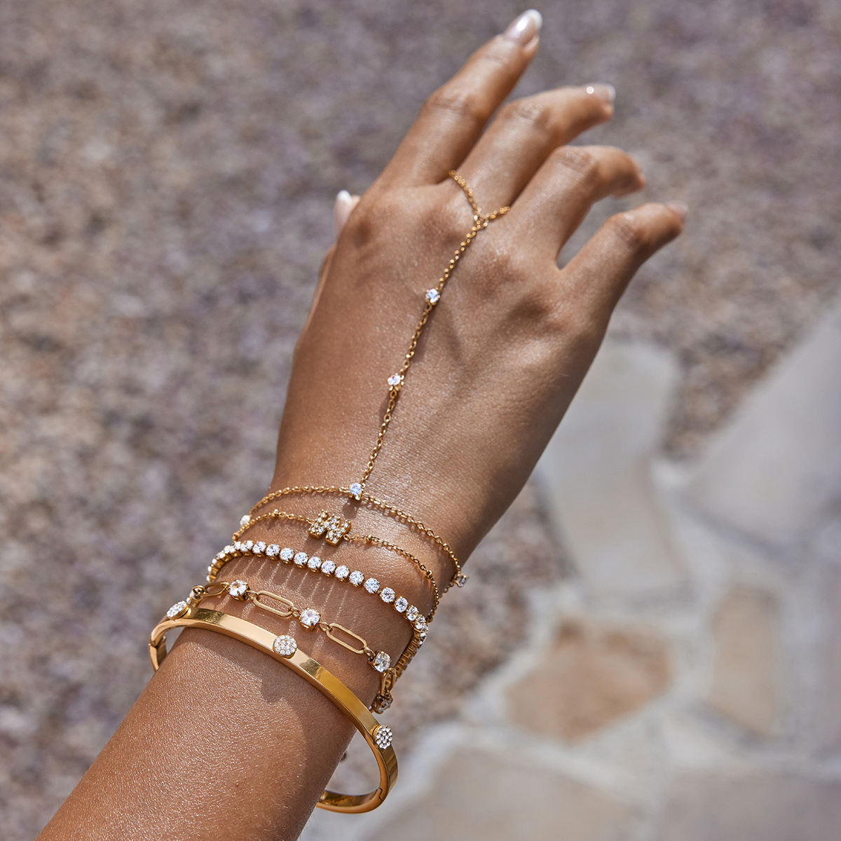 Gem Link Bracelet