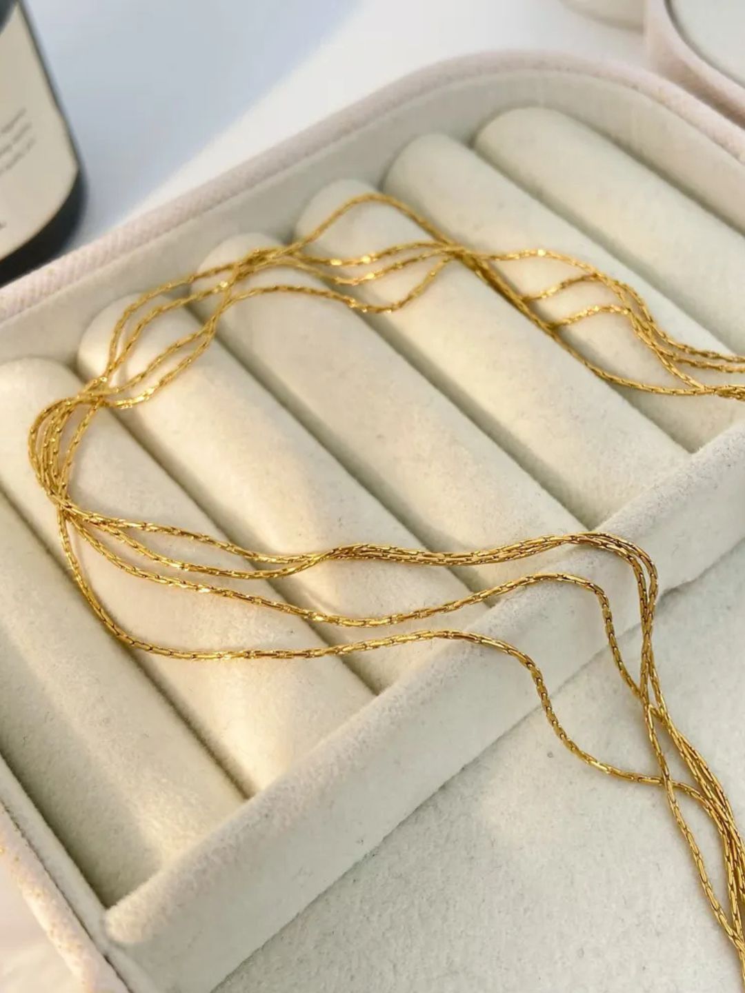Layered Strings Necklace