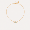 Adele Evil Eye Pendant Necklace