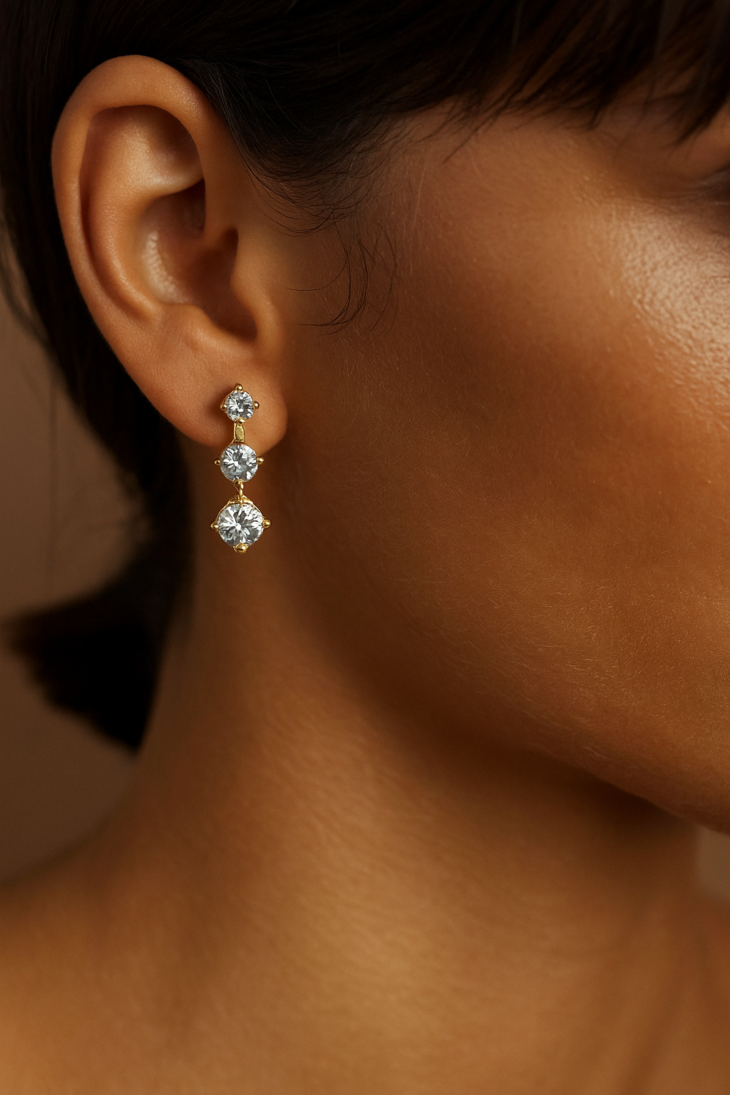 Diamond Icicle Earrings