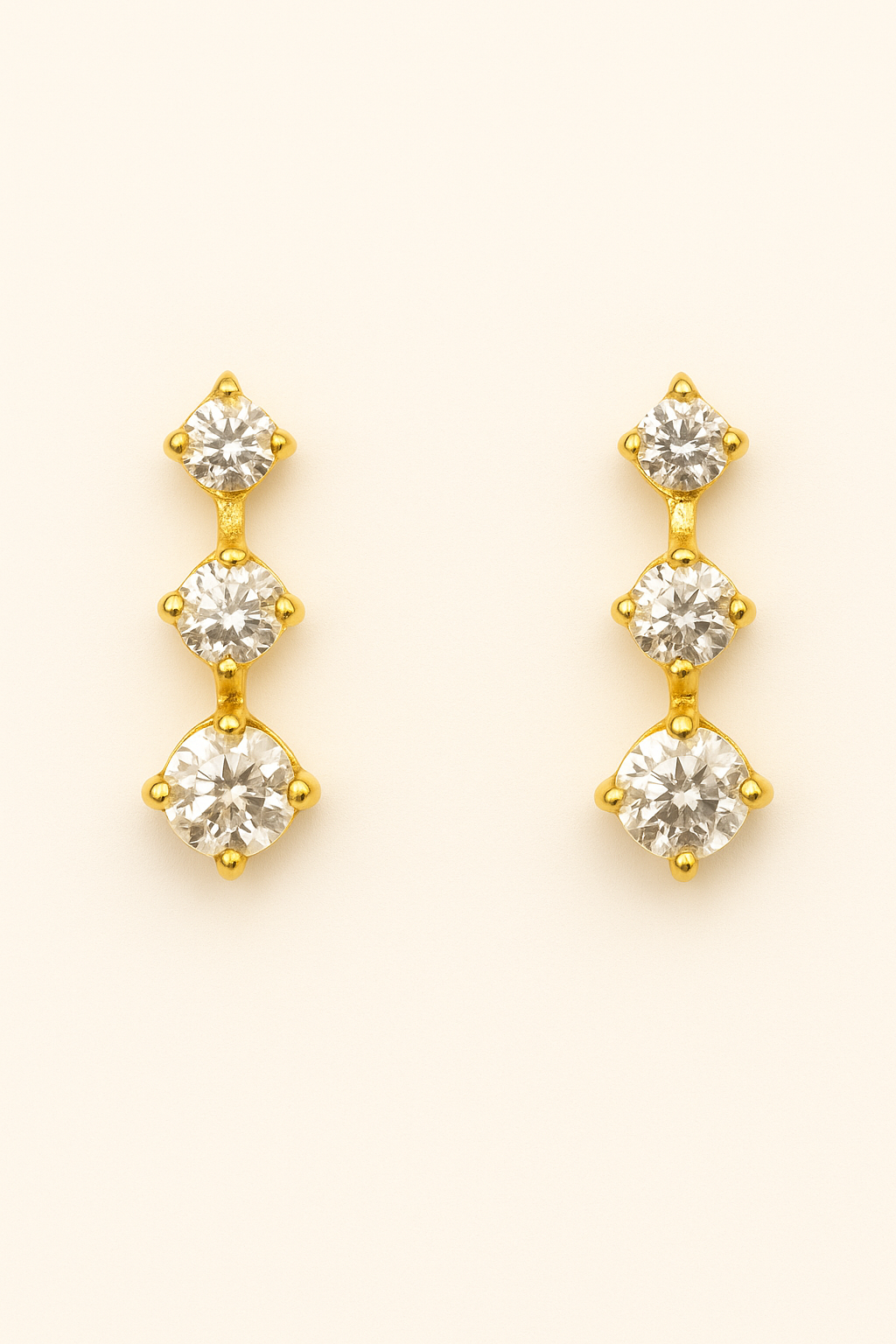 Diamond Icicle Earrings