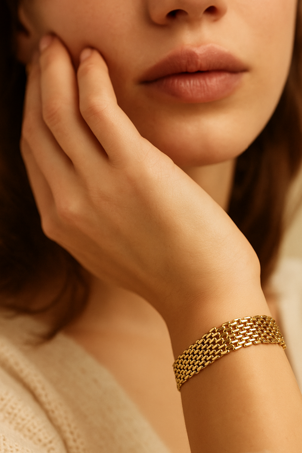 Bold Mesh Bracelet