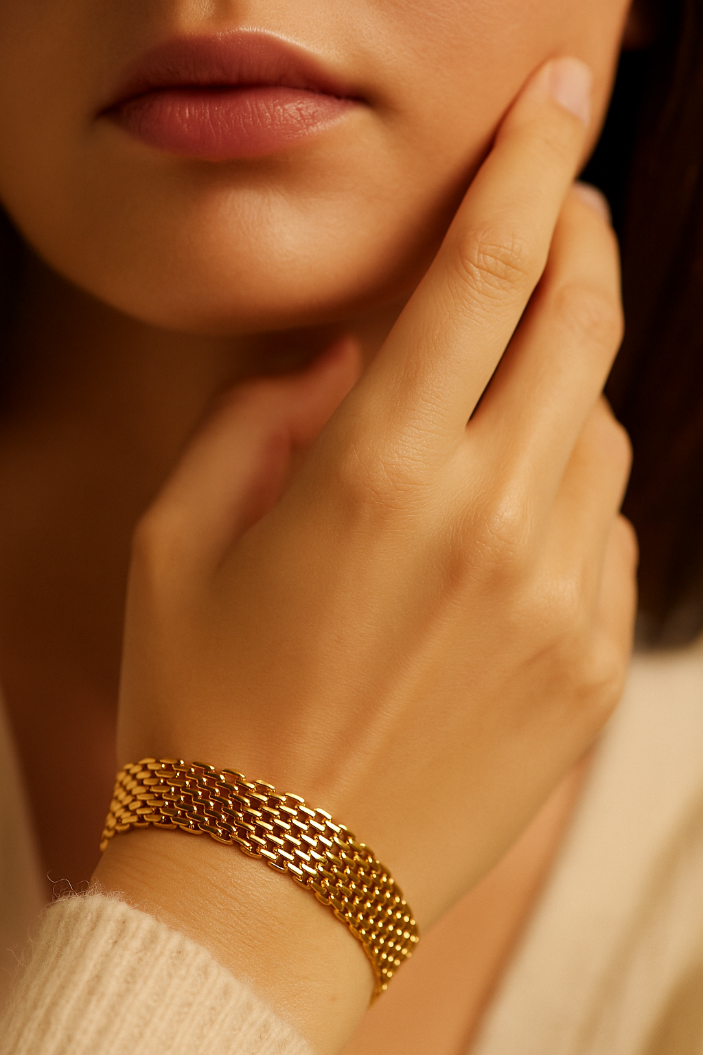 Bold Mesh Bracelet