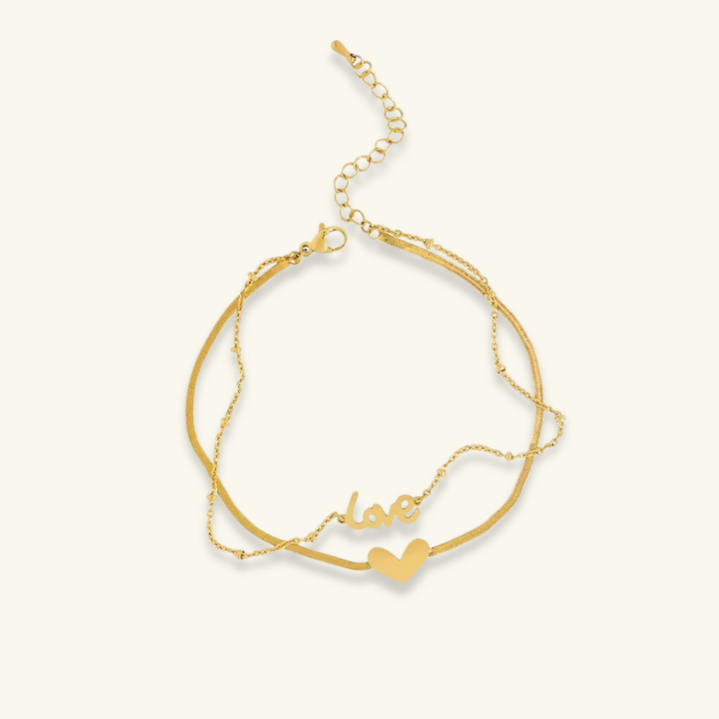 Drop Love Anklet
