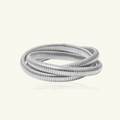 Silver Cascade Wristlet