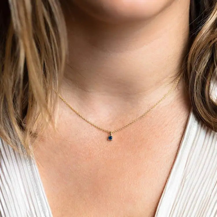 Birthstone Charm Necklace