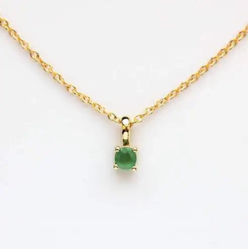 Birthstone Charm Necklace