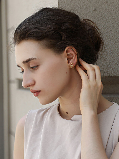 Constellation Zodiac Stud Earrings