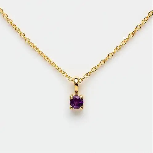 Birthstone Charm Necklace