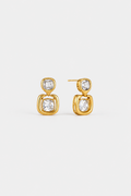 Ava Crystal Drop Earrings