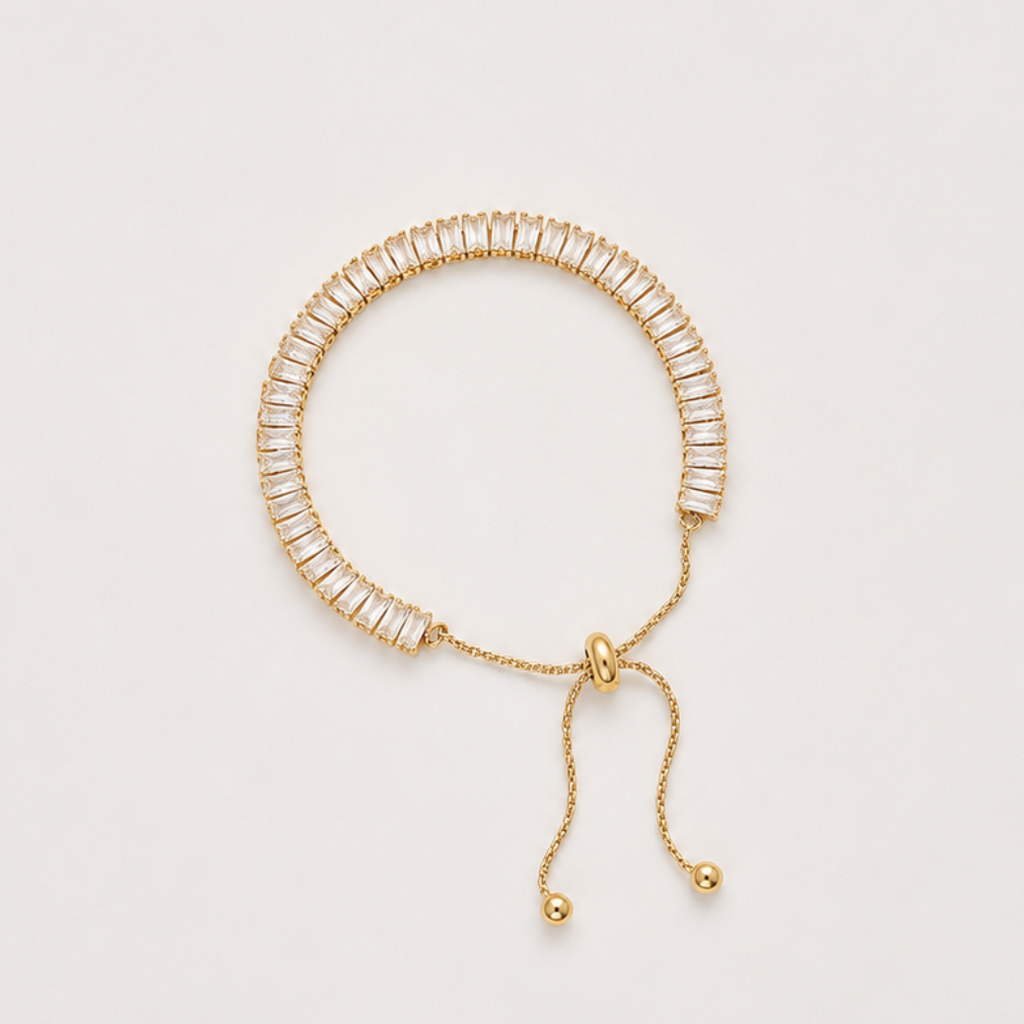 Baguette Square Tennis Bracelet