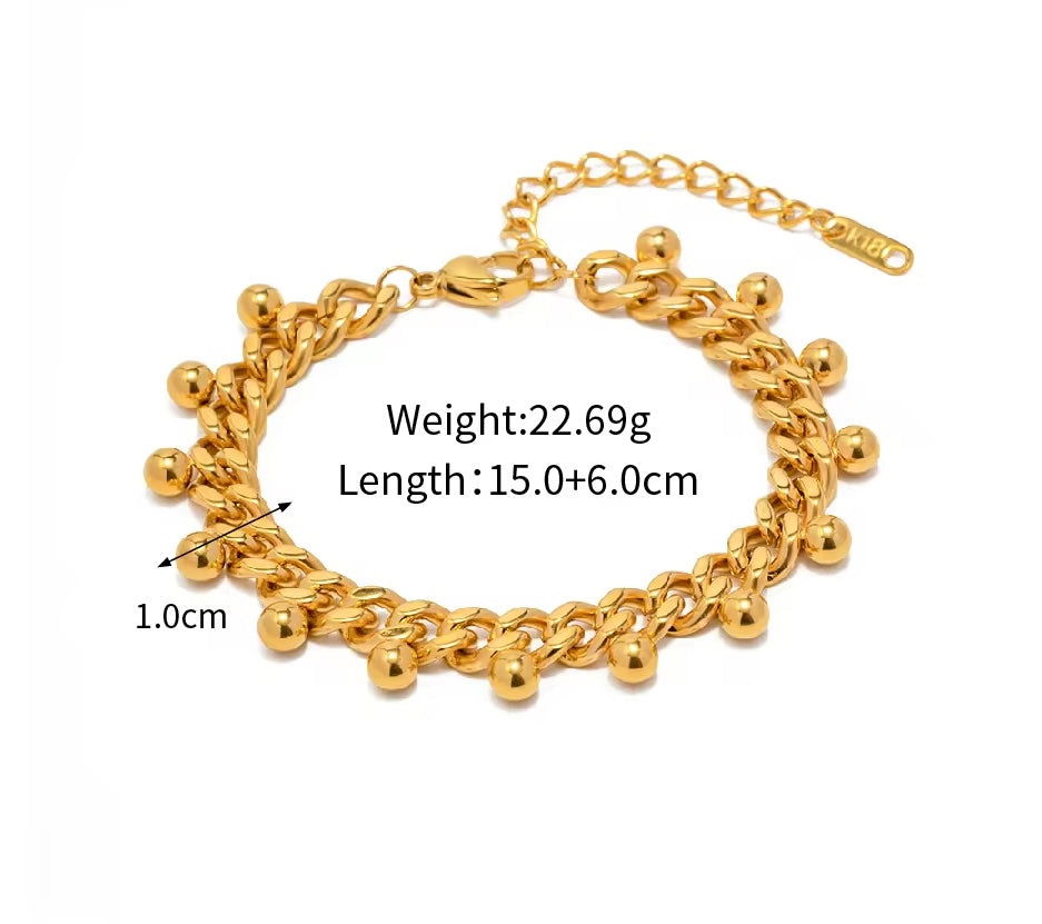 Bead Tassel Bracelet - Shvetah