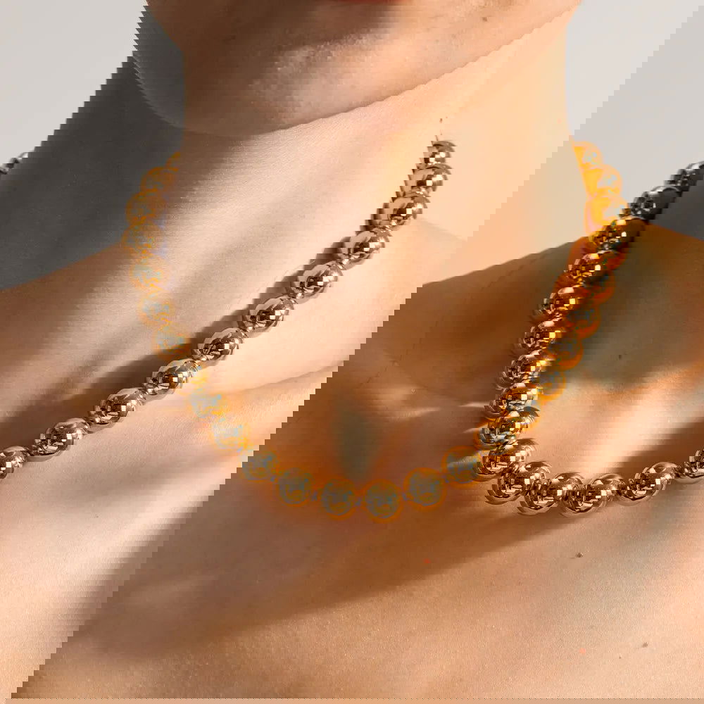 Beaded Chain Necklace - Shvetah