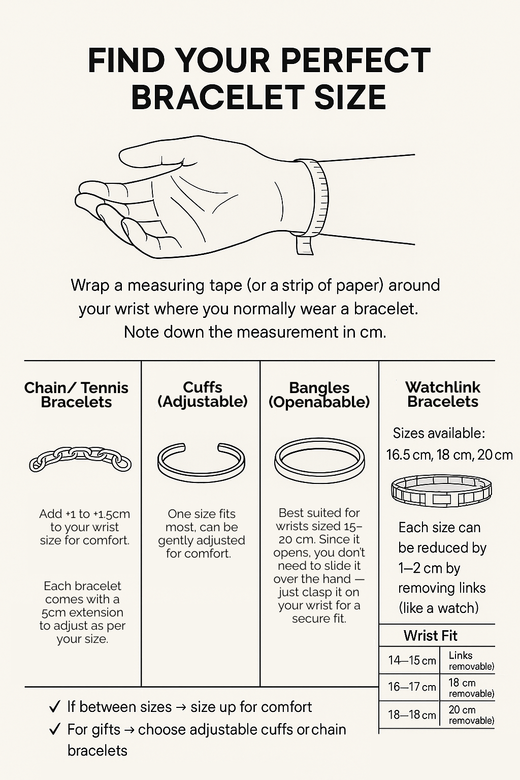 Skinny Strand Bracelet