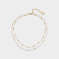 Maya Layered Pearl Necklace