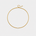 Mia Single Crystal Choker Necklace