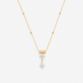 Solitaire Drop Pendant Necklace_Shvetah(TM)