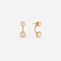 Aster Double Drop Earrings_Shvetah(TM)