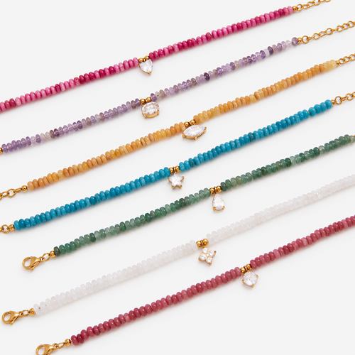 Amazonite Beaded Bracelet_Shvetah(TM)