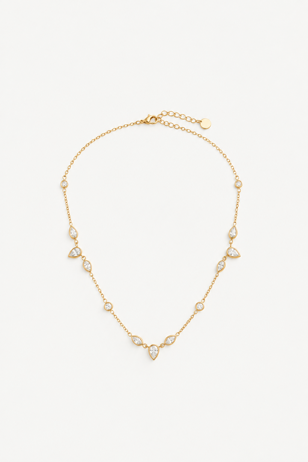 Inaya Floral Chain Necklace