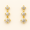 Diamond Icicle Earrings
